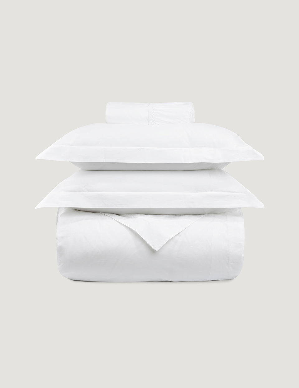 Satynowy Komplet Pościeli z Ozdobną Listwą + Prześcieradło